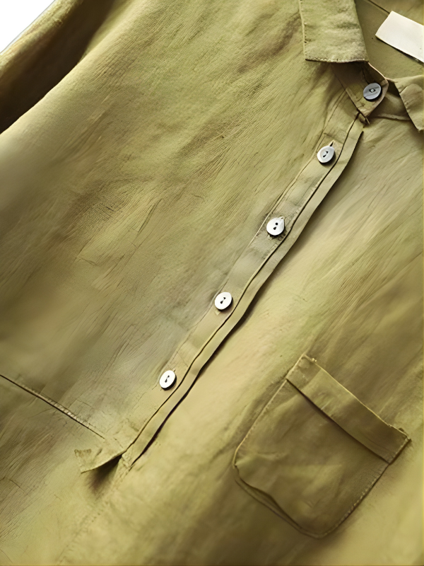 Stella™ Women's Linen Long Sleeve Shirt