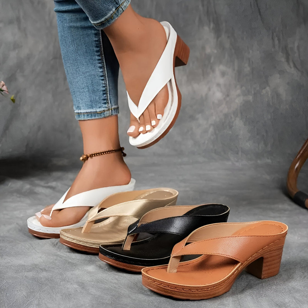 Maelys™ Comfy Slip-On Heeled Sandals