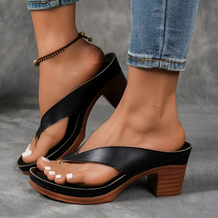 Maelys™ Comfy Slip-On Heeled Sandals