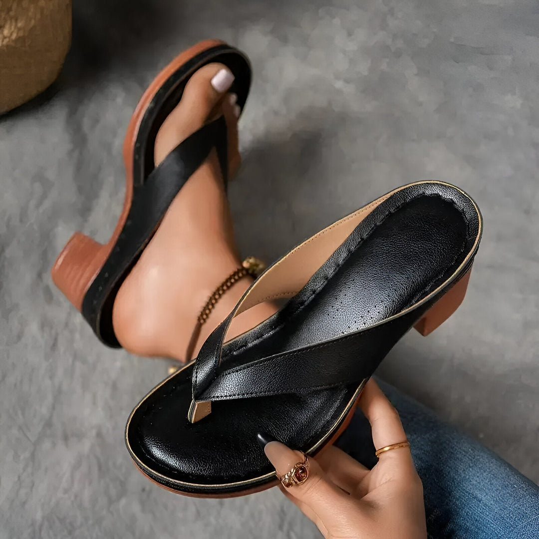 Maelys™ Comfy Slip-On Heeled Sandals